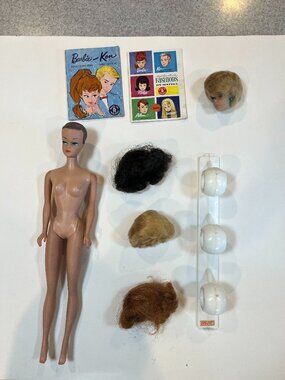 Vintage Mattel Barbie with Wigs